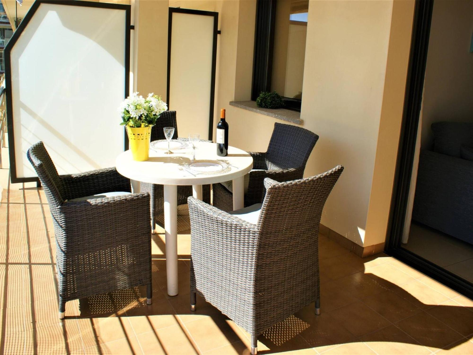 Apartamento En Roses A 2 Min De La Playa Con Vistas Al Mar Av-18 خيرونا المظهر الخارجي الصورة